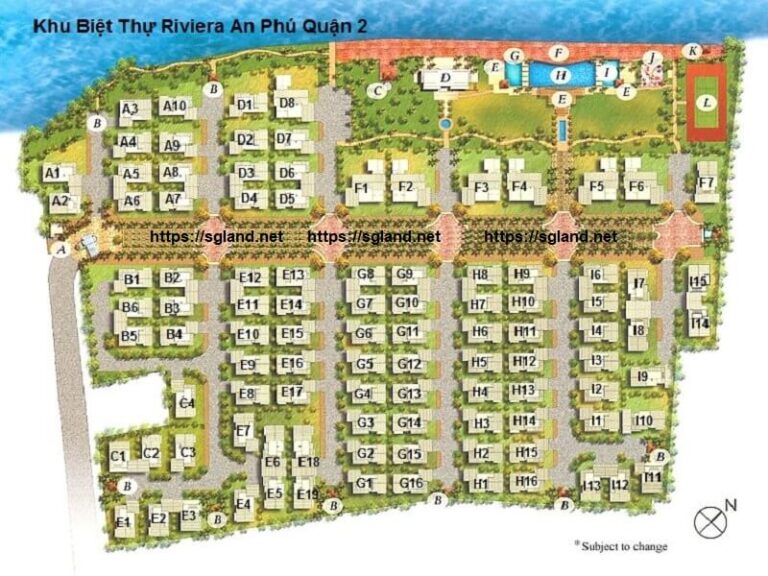 Bán đất Thảo Điền 88 ban biet thu villa riviera quan 2