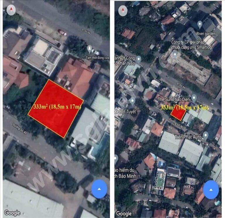 bán đất xây biệt thự thảo điền