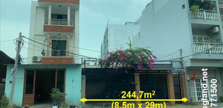 Bán đất mặt tiền Nguyễn Văn Hưởng