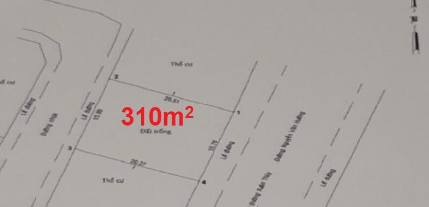 Bán đất mặt tiền Nguyễn Văn Hưởng