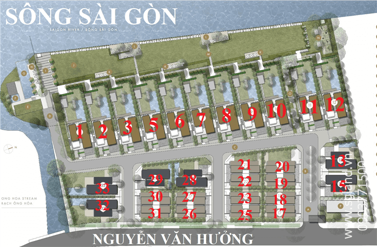 Biệt thự Holm Thảo Điền 11 ban biet thu thao dien