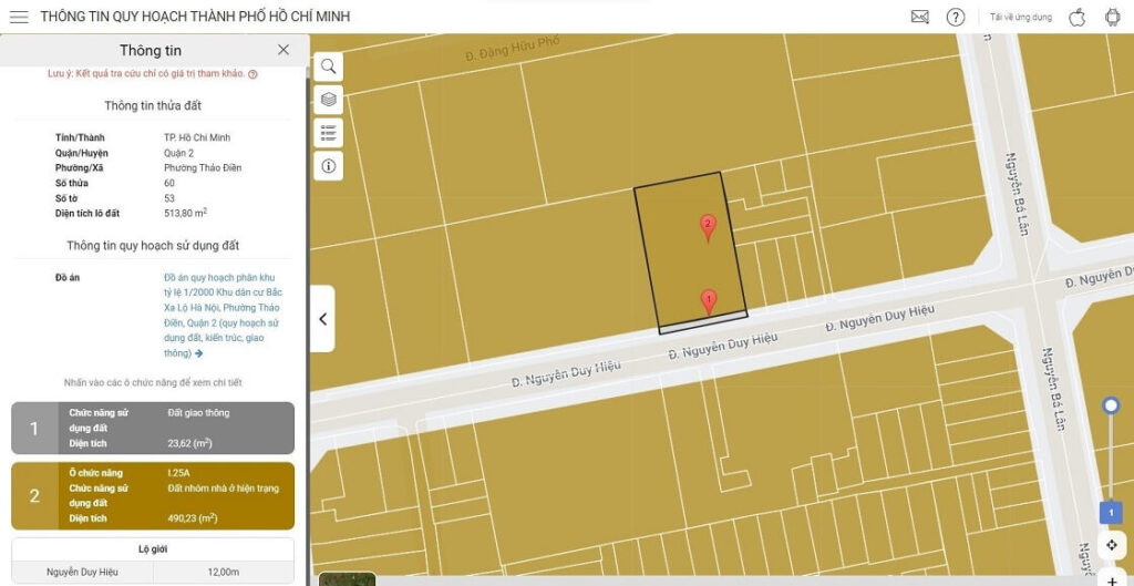 Bán đất Thảo Điền 100 bán đất mặt tiền đường Nguyễn Duy Hiệu