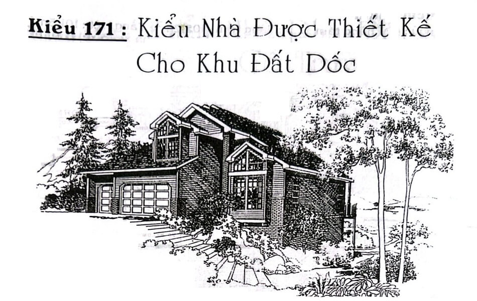 Mẫu nhà đẹp cho đất dốc
