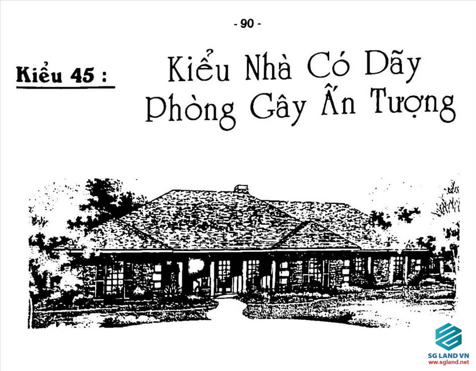 mẫu nhà biệt thự vườn đẹp 287 Mẫu nhà vườn 2 tầng đẹp ở nông thôn