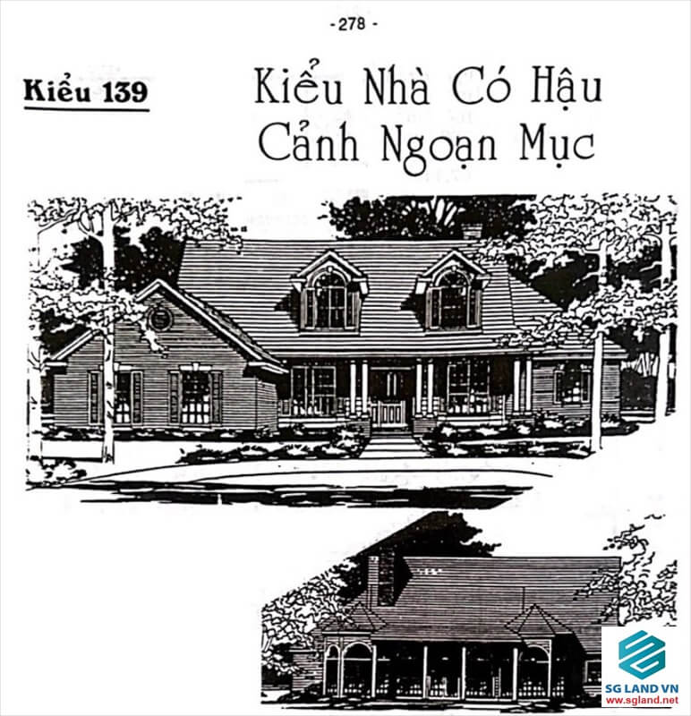 Mẫu biệt thự nhà vườn 2 tầng đẹp