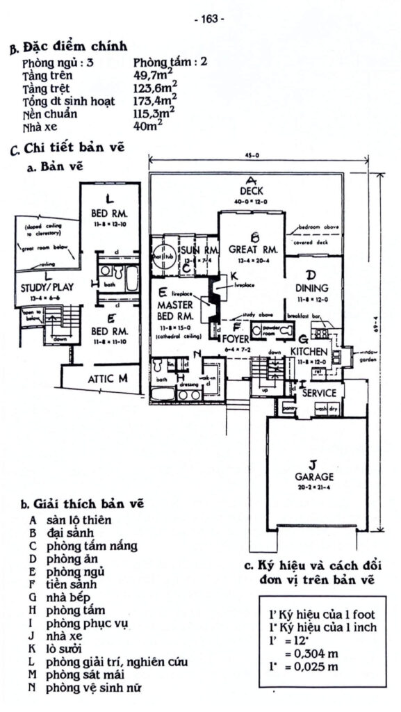 Bản vẽ thiết kế nhà vườn đẹp tại – Nhà Đất Sài Gòn | Biệt thự Thảo Điền Quận 2
