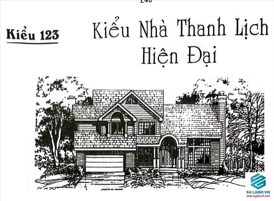 Biệt thự tân cổ điển 2 tầng 1 tỷ