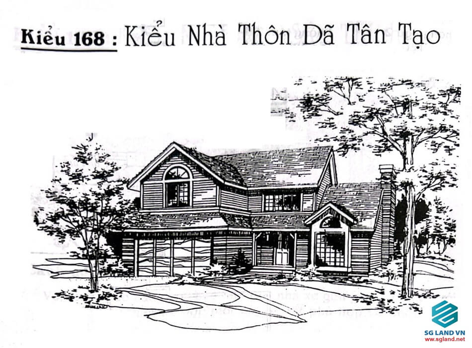 biệt thự nhà vườn tân cổ điển