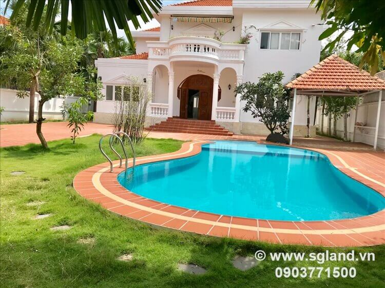 Thiết kế biệt thự sân vườn đẹp tại – Nhà Đất Sài Gòn | Biệt thự Thảo Điền Quận 2