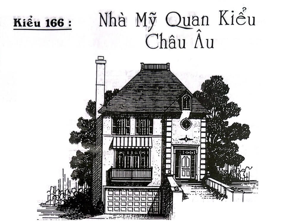 mẫu nhà biệt thự sân vườn đẹp
