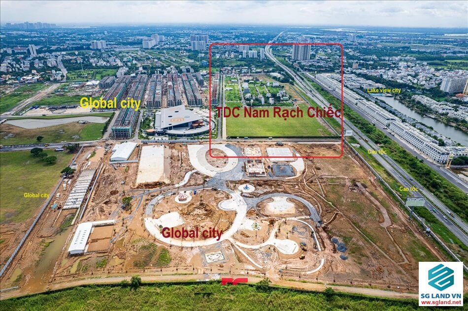 Bán đất khu 30 ha Nam Rạch Chiếc